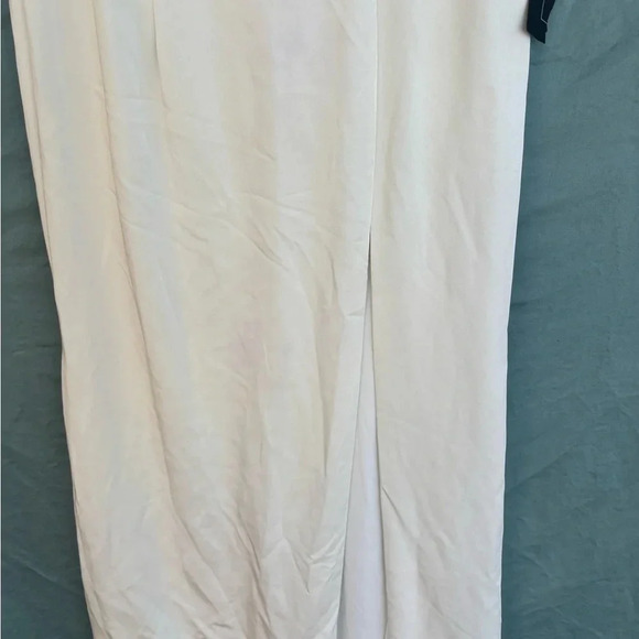 NWOT IEENA MAC DUGGAL White Embellished Sleeveless Evening Dress Size 4 Evening - Picture 6 of 13